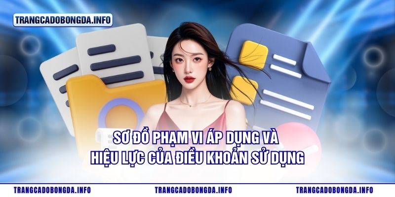 Sơ đồ phạm vi áp dụng và hiệu lực của điều khoản sử dụng